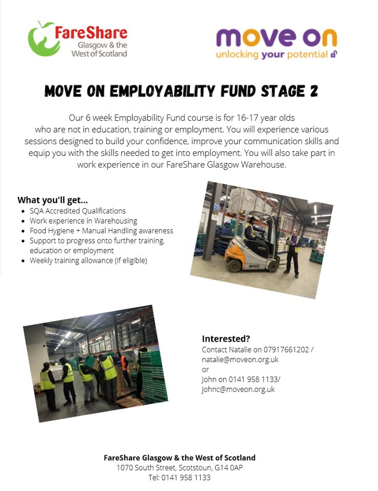 Employability Training For 16 17 Year Olds Move On