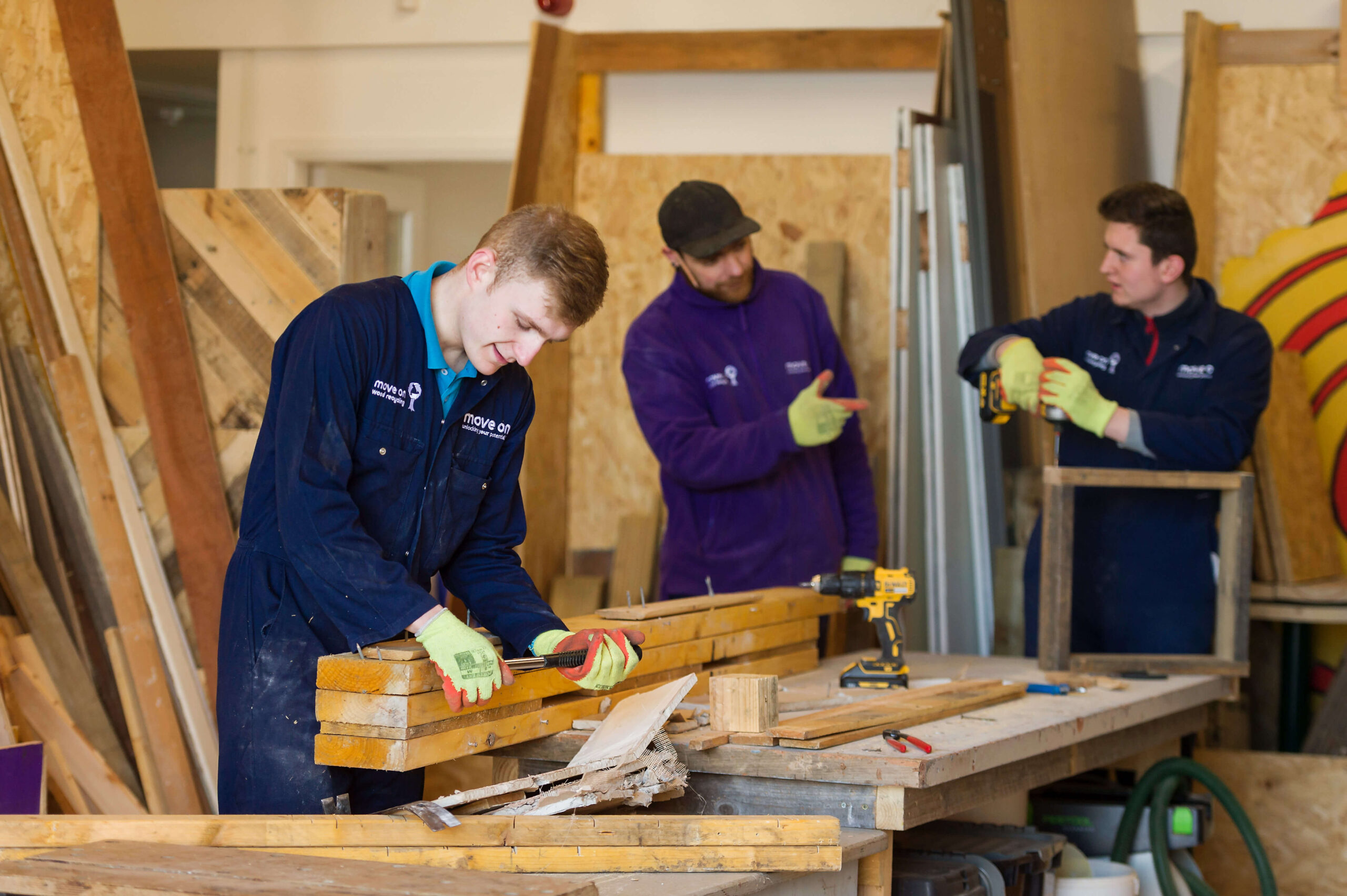 Employability carpentry course Edinburgh