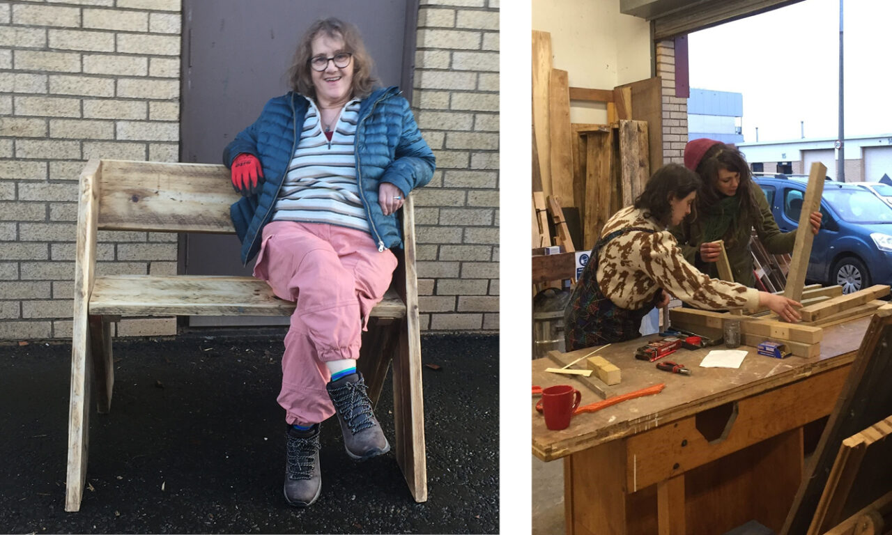 Women's Furniture Making Course Move On Wood Recycling