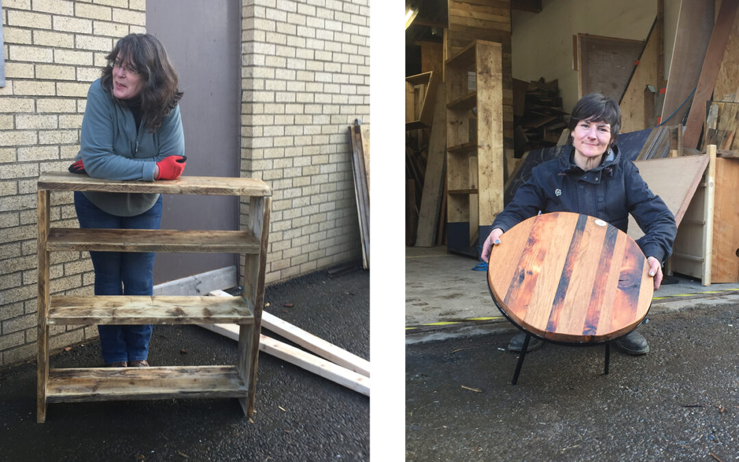 Women’s Furniture Making Course at Move On Wood Recycling