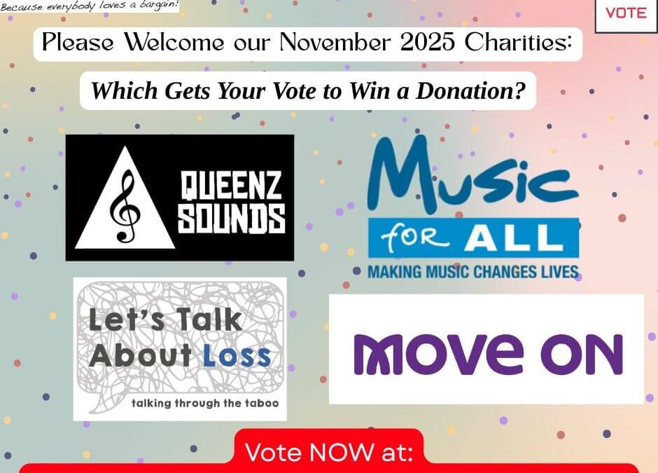 Vote for Move On in the My Favourite Voucher Codes’ charity poll